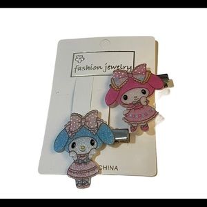 Hello Kitty Hair clips